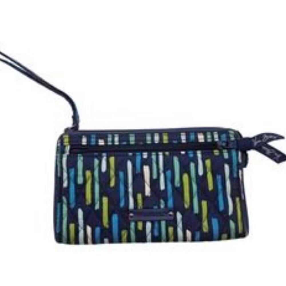 NWT Vera Bradley Front Zip Wristlet Katalina Showers